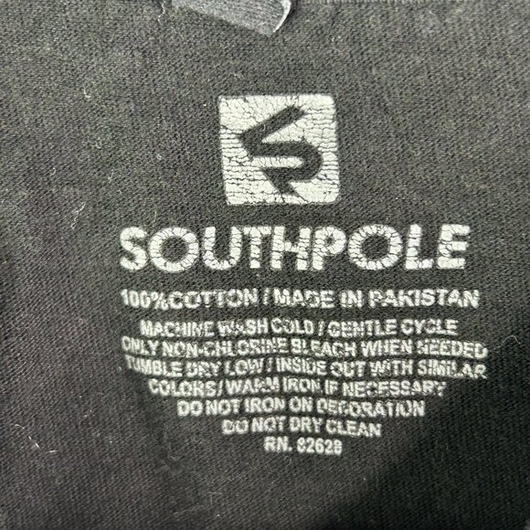 Southpole‎ black long sleeve tiger tee size medium - Picture 3 of 5